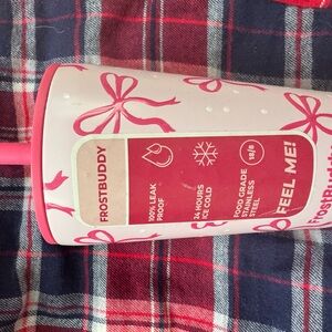 FrostBuddy Pink Stainless Steel Tumbler